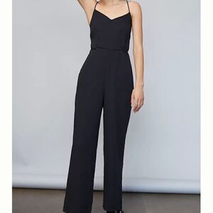 NWT Anthropologie Maeve Magdalena Black Jumpsuit 2